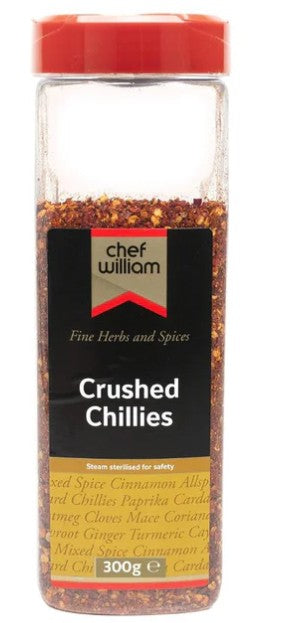 Chef William Crushed Chillies 300gm