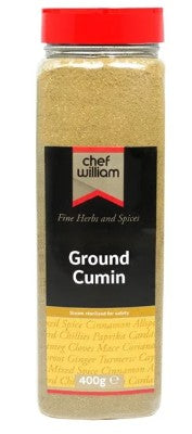 Chef William Ground Cumin 400gm