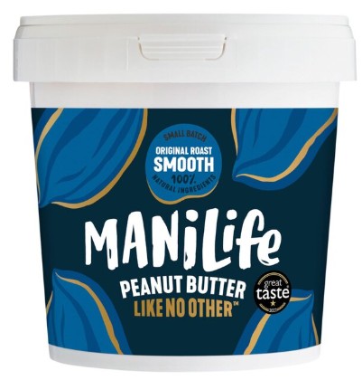 ManiLife Original Roast Smooth Peanut Butter 900gm