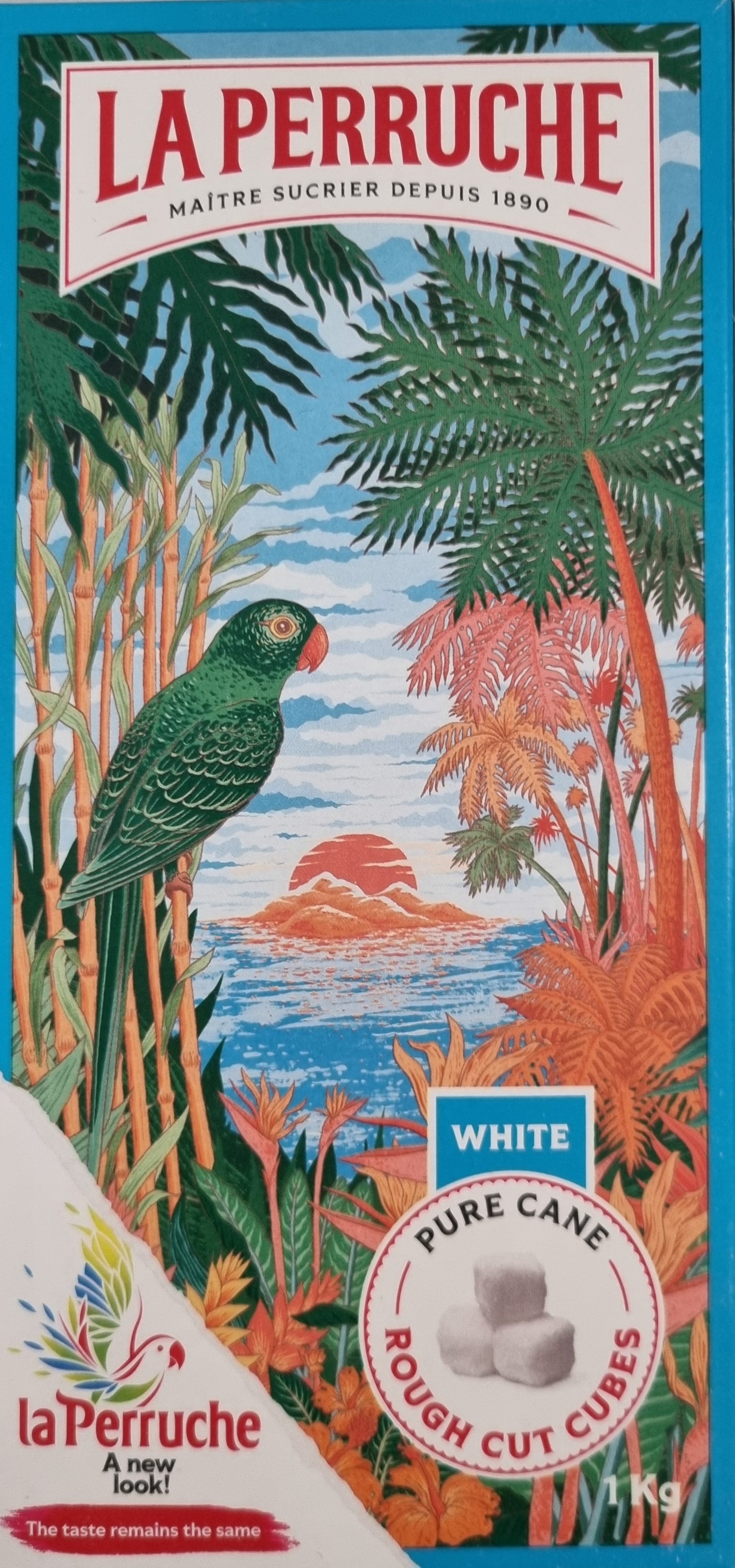 La Perruche Rough Cut White Sugar Cubes 1kg