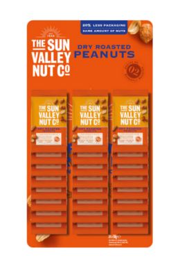 Sun Valley Dry Roasted Peanuts Card 24 x 50g