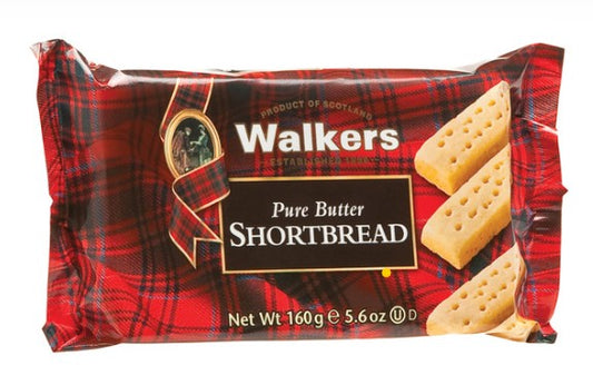 Walkers Pure Butter Shortbread Fingers 160gm