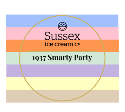 Sussex Ice Cream 1937 Smarty Party 5ltr