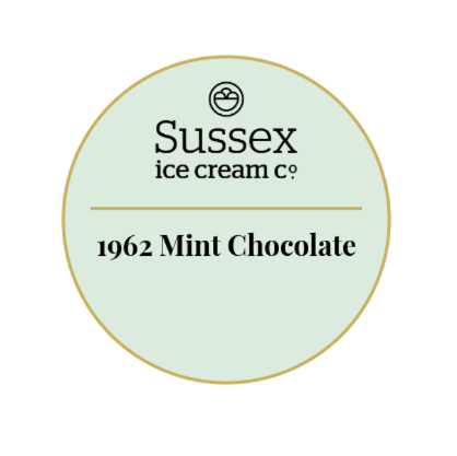Sussex Ice Cream 1962 Mint Chocolate 5ltr