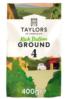 Taylors of Harrogate Rich Italian Ground Coffee 400gm