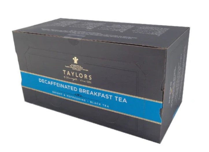 Taylors of Harrogate Decaffeinated Breakfast Tea Bags 1 x100