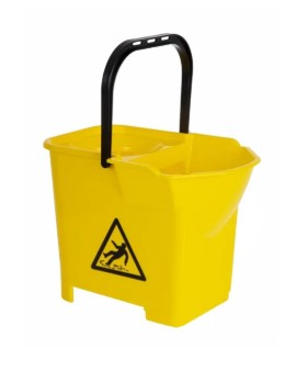 Jantex Colour Coded Yellow Mop Bucket
