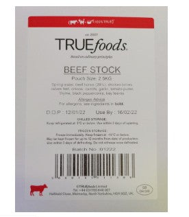 True Foods Beef Stock 2.5kg