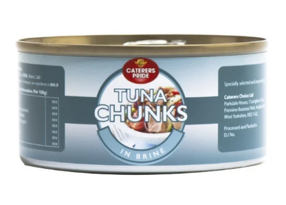 Caterers Pride Tuna Chunks In Brine 185gm