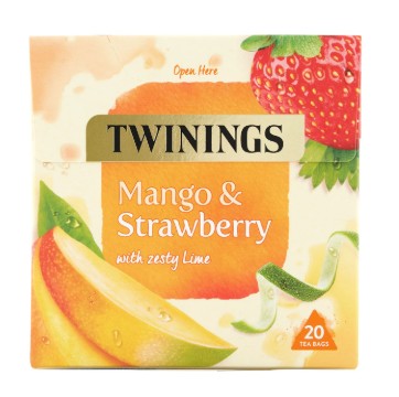 Twinings Mango & Strawberry Teabags 1 x 20