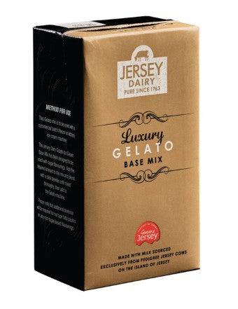 Genuine Jersey Luxury Dairy Gelato Base Mix 1ltr