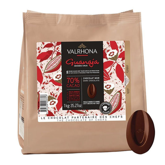 Valrhona Blend of Grands Crus Guanaja 70% 1kg