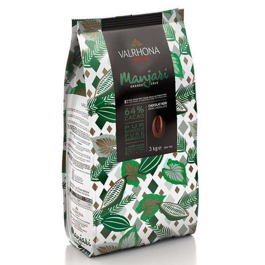 Valrhona Manjari 64% Dark Chocolate 3kg - TO ORDER ONLY