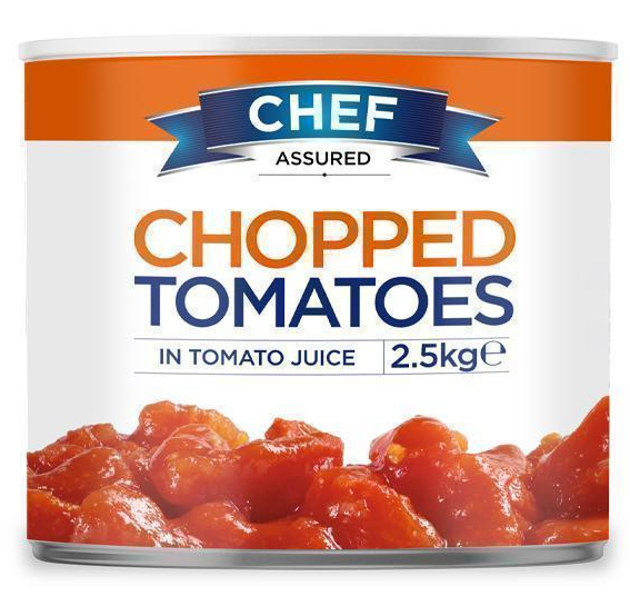 Chef Approved Chopped Tomatoes 2.5kg