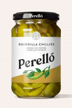 Perello Pickled Hot Guindilla Peppers 130gm