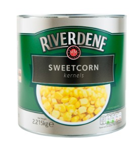 Riverdene Tinned Sweetcorn 2.125kg