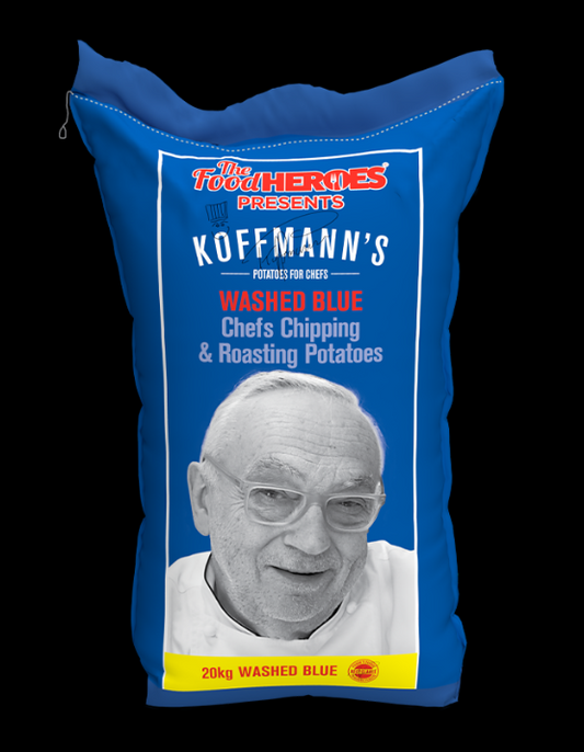 Fresh Koffman Washed Blue Chipping & Roasting Potatoes 20kg