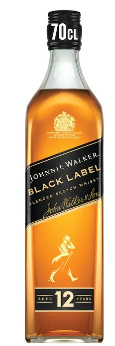 Johnnie Walker Black Label Scotch Whiskey 70cl