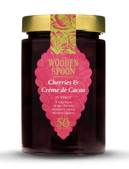 Wooden Spoon Cherries with Creme De Cacao (Elena) 420gm