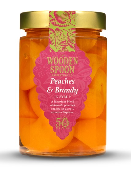 Wooden Spoon Peaches with Brandy (Elena) 410gm