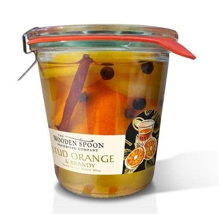 Wooden Spoon Studded Orange Mulled Wine & Brandy 300gm