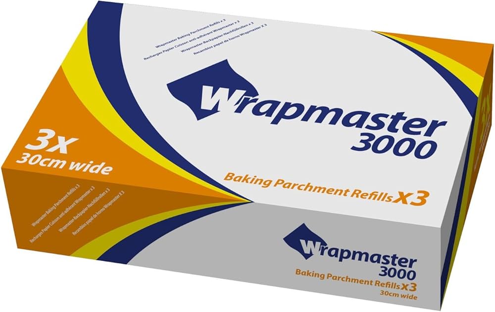 Wrapmaster 3000 Baking Parchment Refill (Small)3 x 50 metres