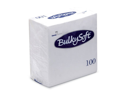 Bulky Soft White 2ply Cocktail Napkins 2000 x 24cm x 24cm