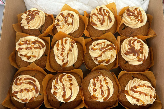 Sussex Handmade Peanut Butter Toffee Muffin 1 x 12 - TO ORDER ONLY