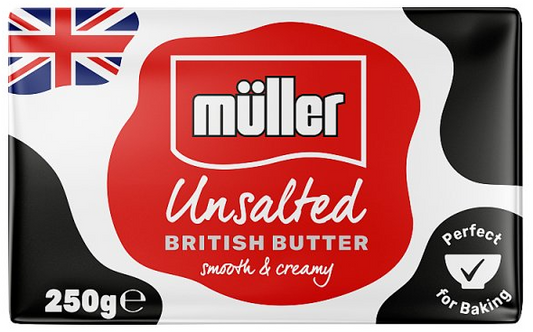 Muller Unsalted Butter 250gm