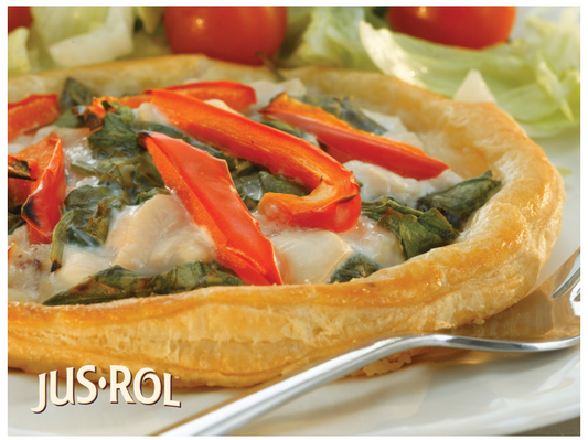 Frozen Jus-Rol Puff Pastry Rounds 96 x 54gm / 6inch