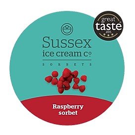 Retail Sussex Ice Cream Raspberry Sorbet 500ml - TO ORDER ONLY