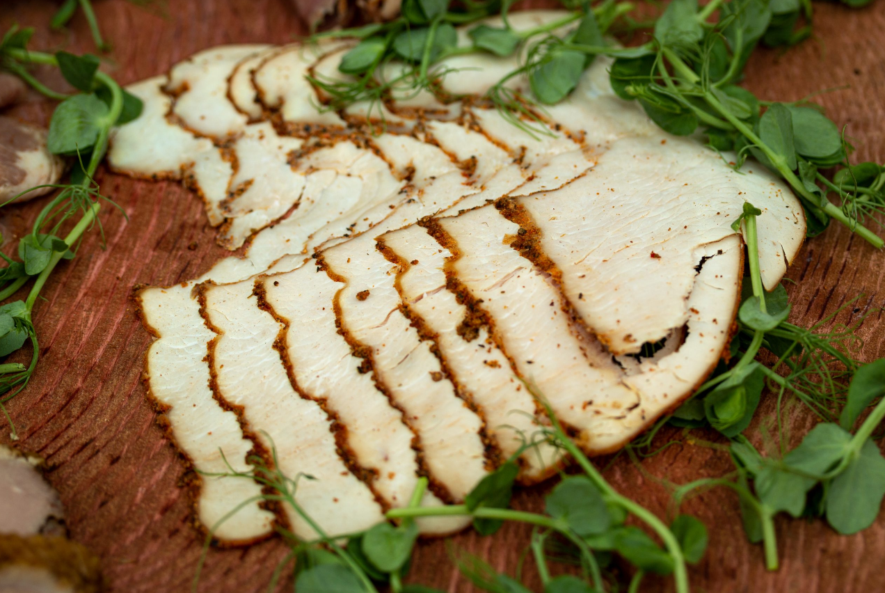 Parkers Sliced Cooked Turkey Pastrami 250gm