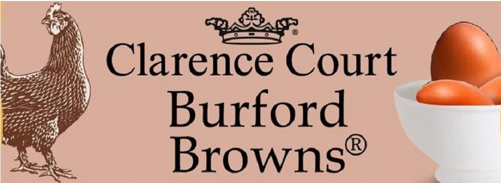 Clarence Court Burford Brown Medium Free Range Eggs 1 x 30