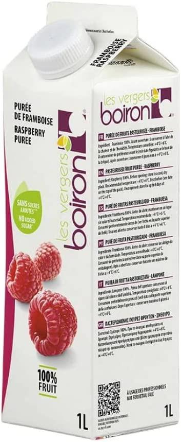 Boiron Ambient Raspberry Puree 1ltr Carton