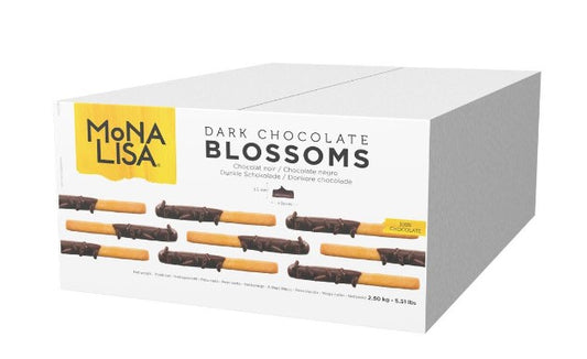 Callebaut / Mona Lisa Mini Dark Chocolate Blossom Curls 2.5kg