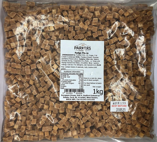 Fudge Pieces 1KG Parkers Foodservice