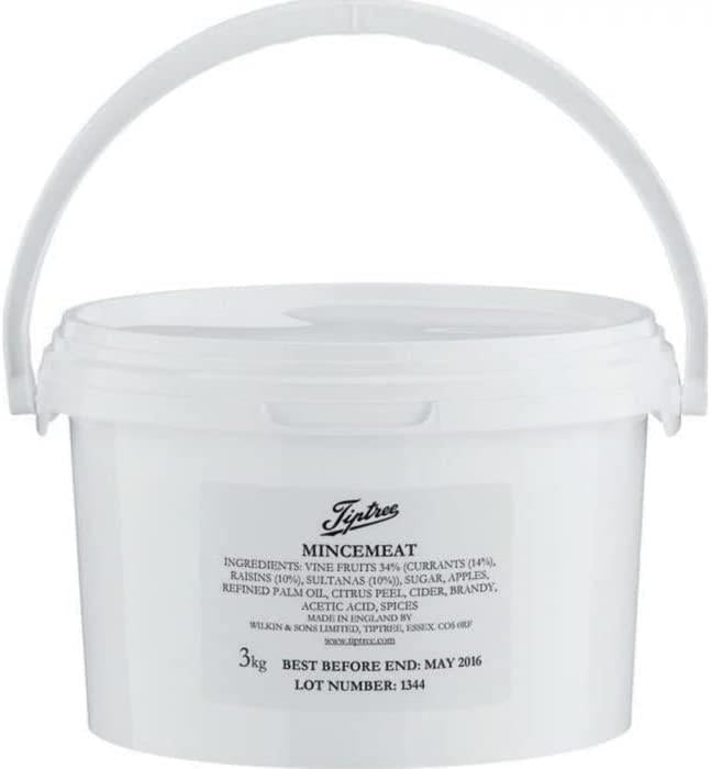 Wilkin & Sons Ltd Tiptree Luxury Sweet Mincemeat 3kg Tub