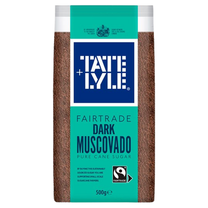 Tate & Lyle Dark Muscovado Sugar 500gm