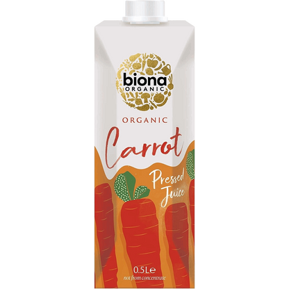 Biona Organic Pressed Carrot Juice 500ml