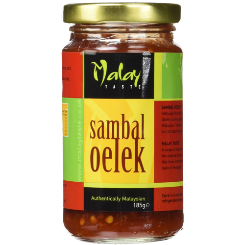 Malay Taste Sambal Oelek Paste 185gm