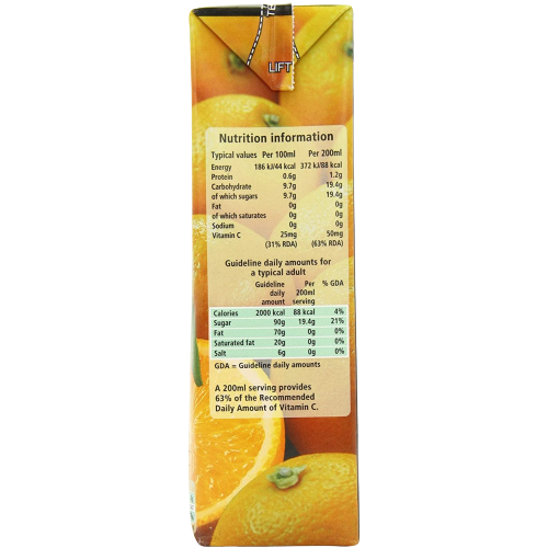 Kulana Orange Juice 12 x 1ltr
