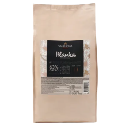 Valrhona Illanka 63% Dark Chocolate 3kg - TO ORDER ONLY