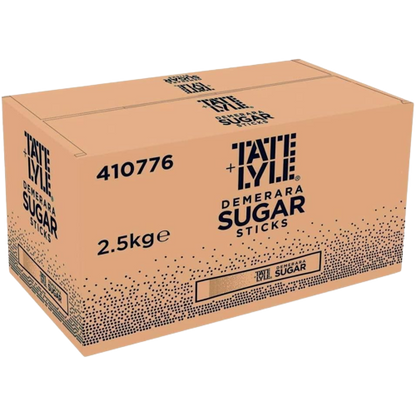 Tate & Lyle Demerara Sugar Stick 1000 x 2.5gm